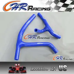 For Kawasaki KX450F 2006-2008 KX 450 F Silicone Radiator Y Hose Pipe Tube Kit 2006 2007 2008