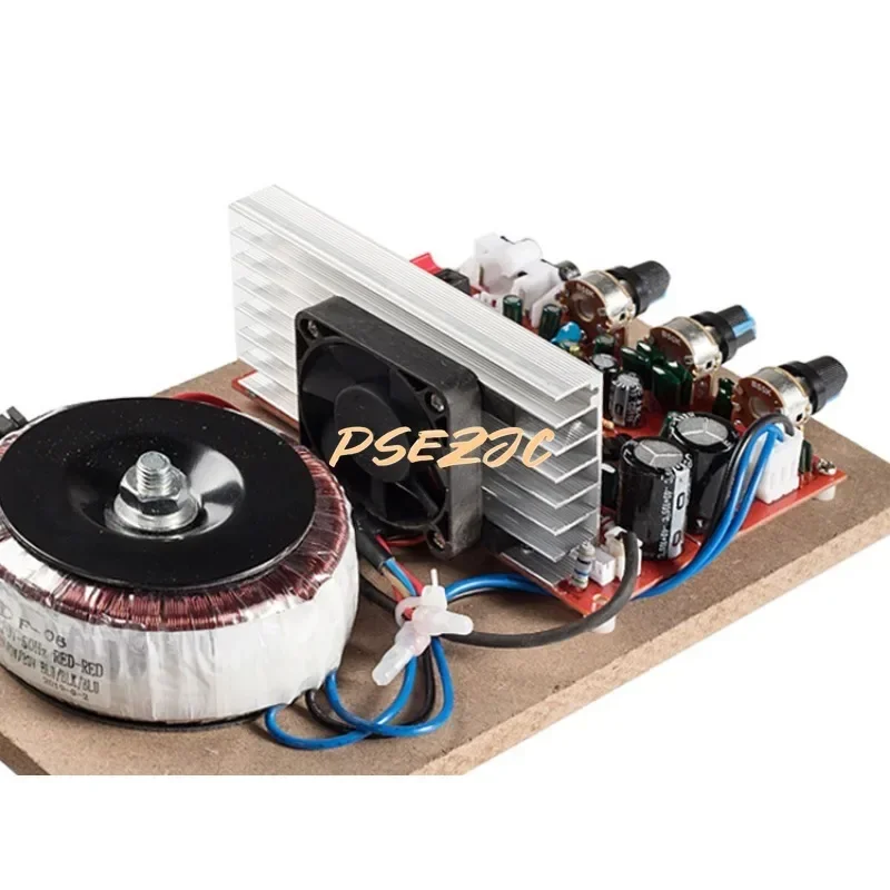 200W Household High-power Amplifier Board with Fan Sound System Can Be Modified Plus Bluetooth MP3 Card Reading DIY