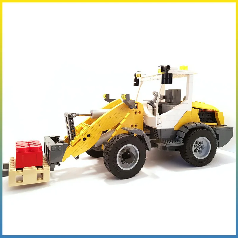 

NEW Moc 982PCS Engineering RC Liebhered L506 Wheel Loader Model DIY Creative Ideas Children Toy Gift Technology Building Blocks