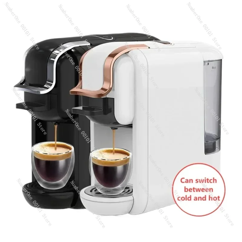 220V 1450W 600ml 19Bar 4 In 1 Multi Capsule Coffee Machine Cold Hot Milk Italian Portable Nespresso Capsule Coffee Machine