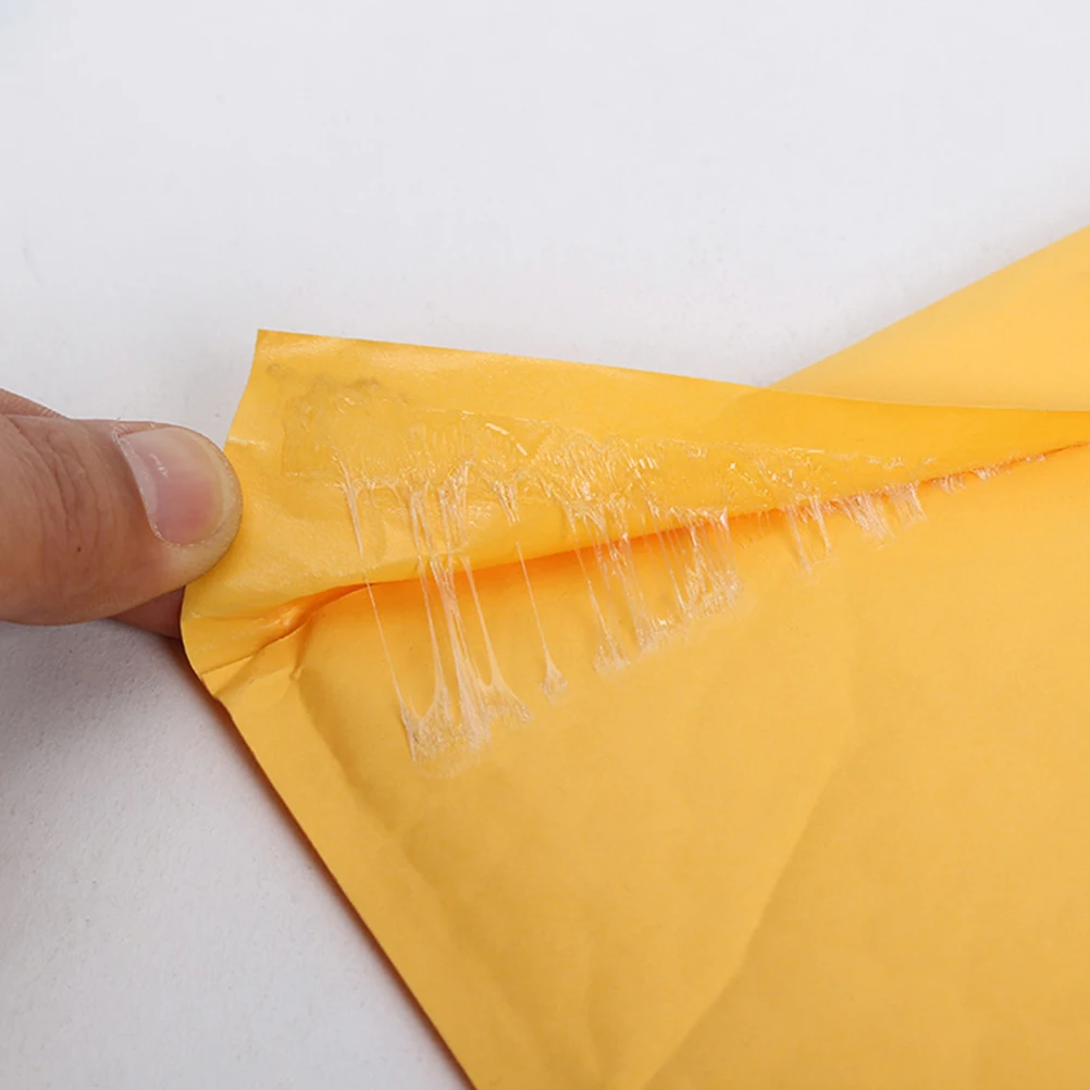 

50 Pcs Bubble Bag Pearl Film Envelope Mailing Bags Kraft Paper Padded Envelopes