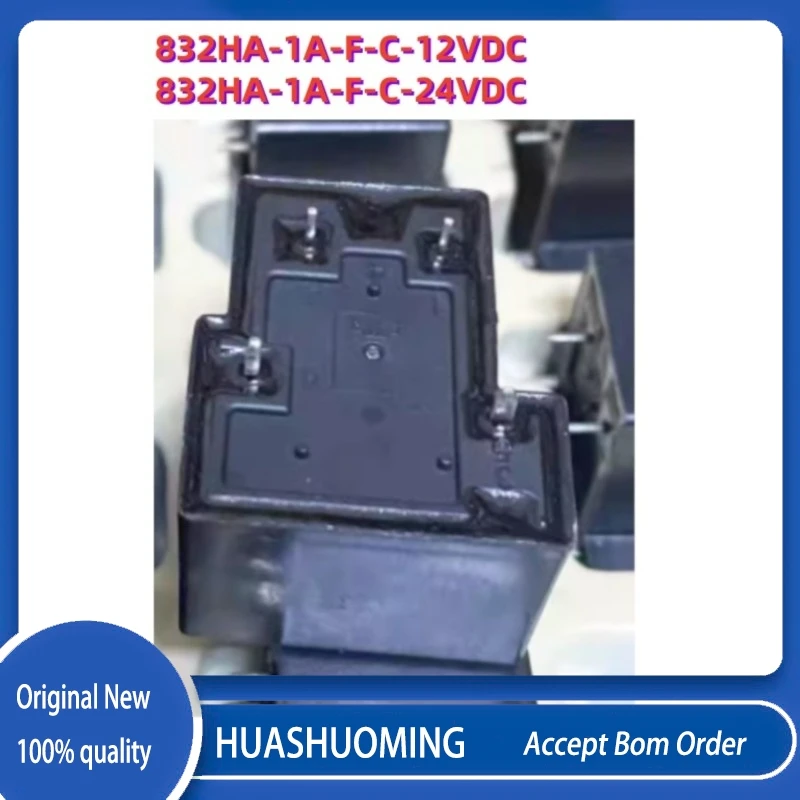 NEW 10PCS/LoT   832HA-1A-F-C-12VDC  832HA-1A-F-C-24VDC   832HA-1A-F-C 12V  832HA 1A F C 12VDC DC12V 4PIN 40A 12V 24V