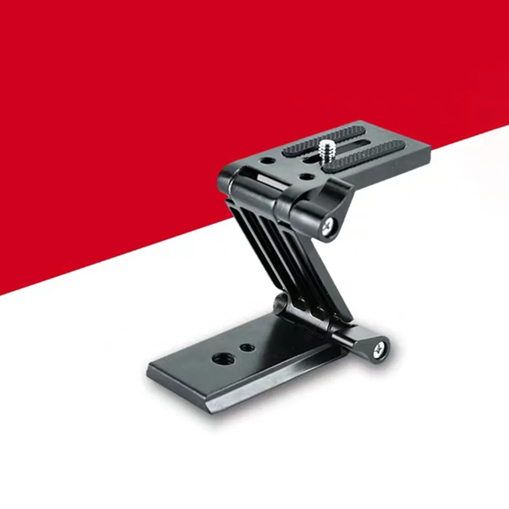 

Quick Folding Tripod Head Bracket Z Shape Mount 1 4 Inch Screw Compatible Monopod Slider Rail Camera Stabilizer Lightweight