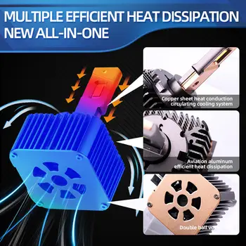 適用於福特福克斯 MK3 2011-2018 年的 CAN 總線 LED 頭燈燈泡,30000 流明,120 瓦,即插即用,氙氣 HID 燈,12V。 10 最佳銷售 福特福克斯3 LED大燈 - №10