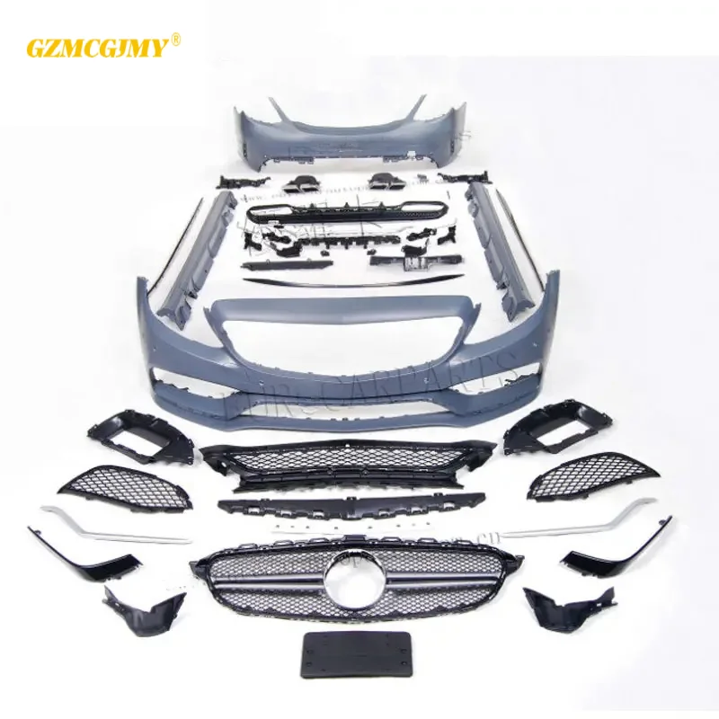 

Обновление комплекта для переоборудования класса C в W205 C63 A Style для Mercedes-Benz C Class Sport Style C180 C200 C250 Body Kit