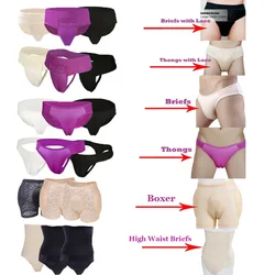 Mens Hiding Gaff Panty Fake Vagina Underwear Shaping Panty Sexy Lingerie Briefs Underpant Transgender Crossdresser Sissy Panties