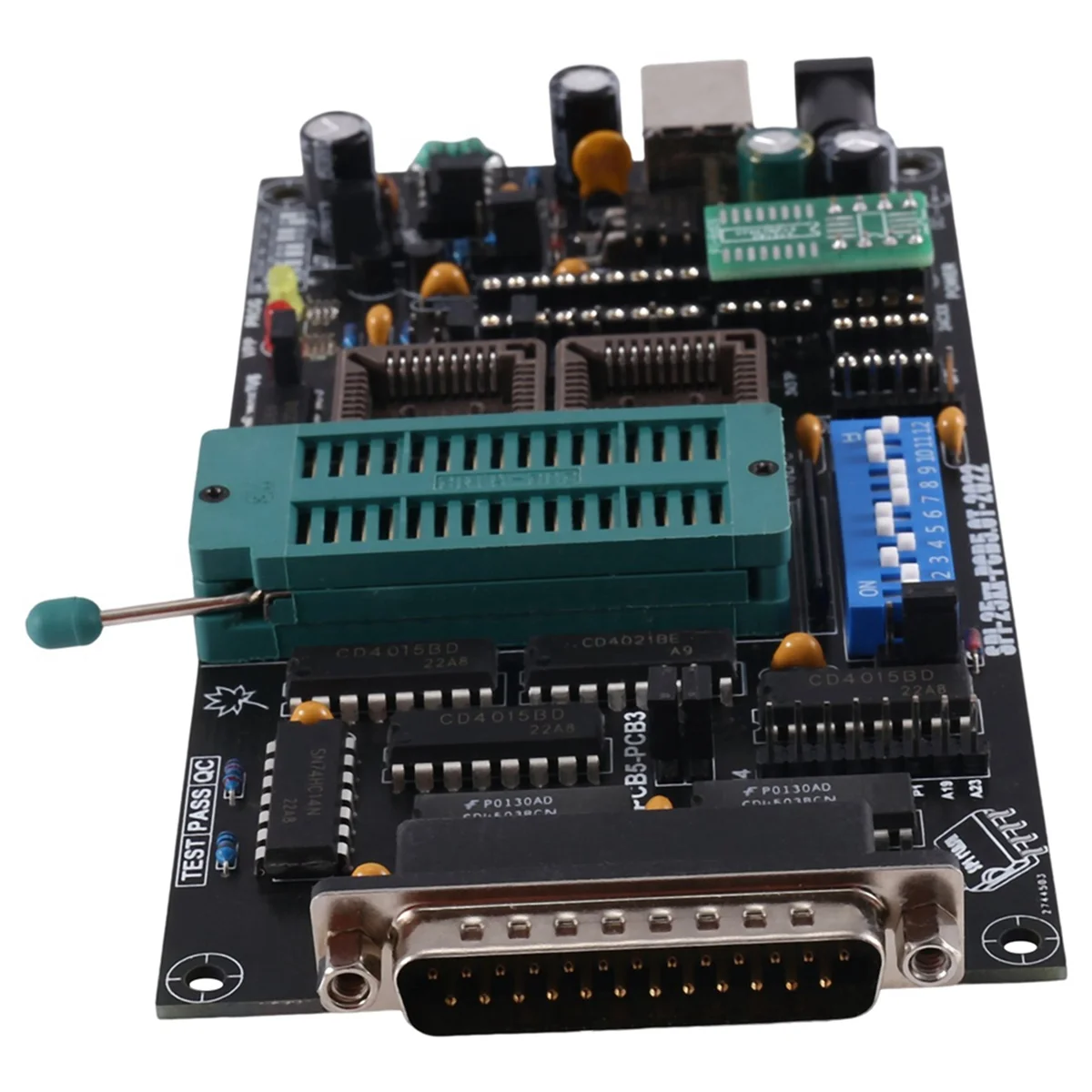 SPI 25Xx PCB5.0T-2021 Willem EPROM Programmer, BIOS009 PIC,Support 0.98D12,Promotion Clip PLCC32+SOIC 8 Pin Adapter