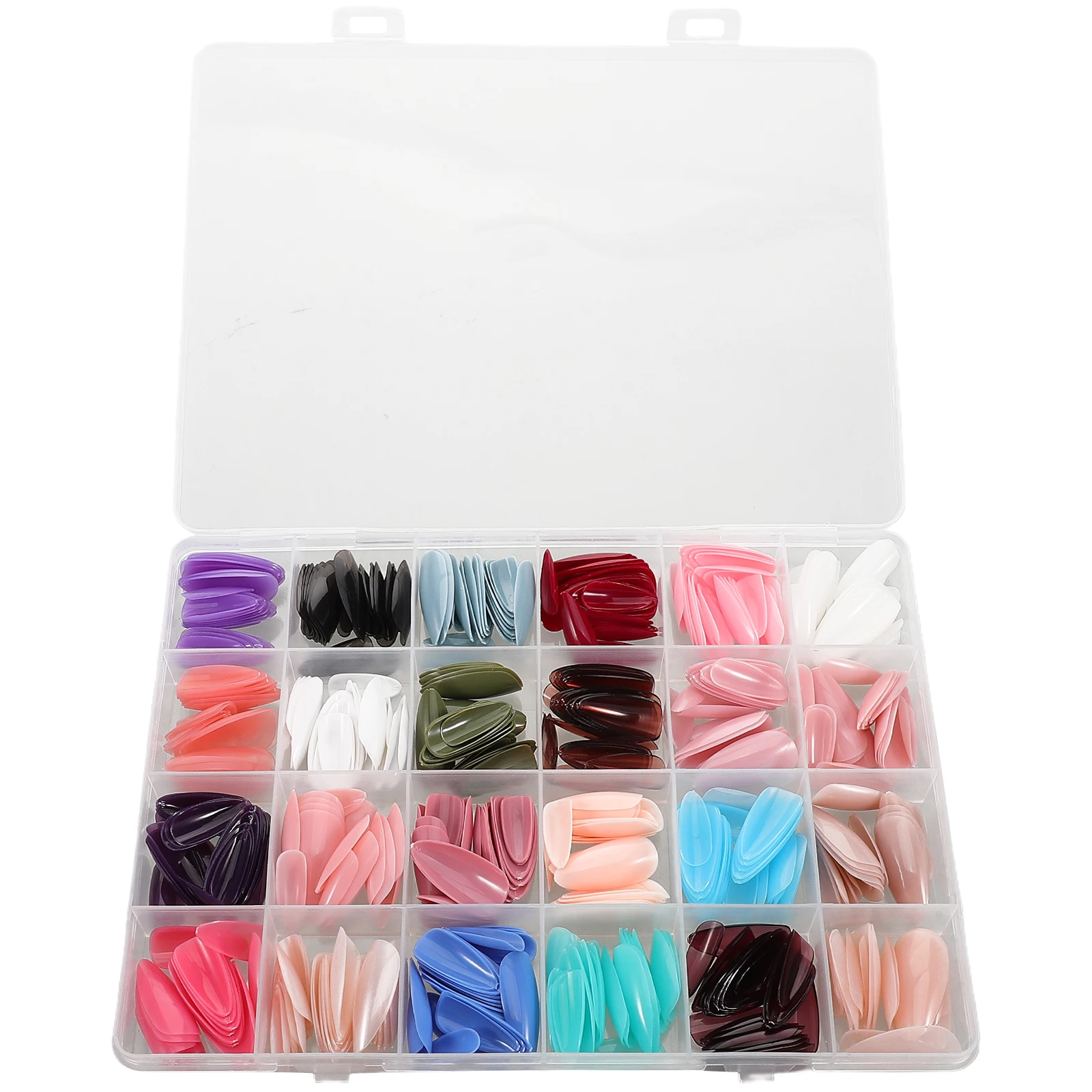 

Nail Set Artificial Fake Nails Short Press On Frosted Abs Finger Bulks Full Cover Kit Decorative False Nails Set Accessory