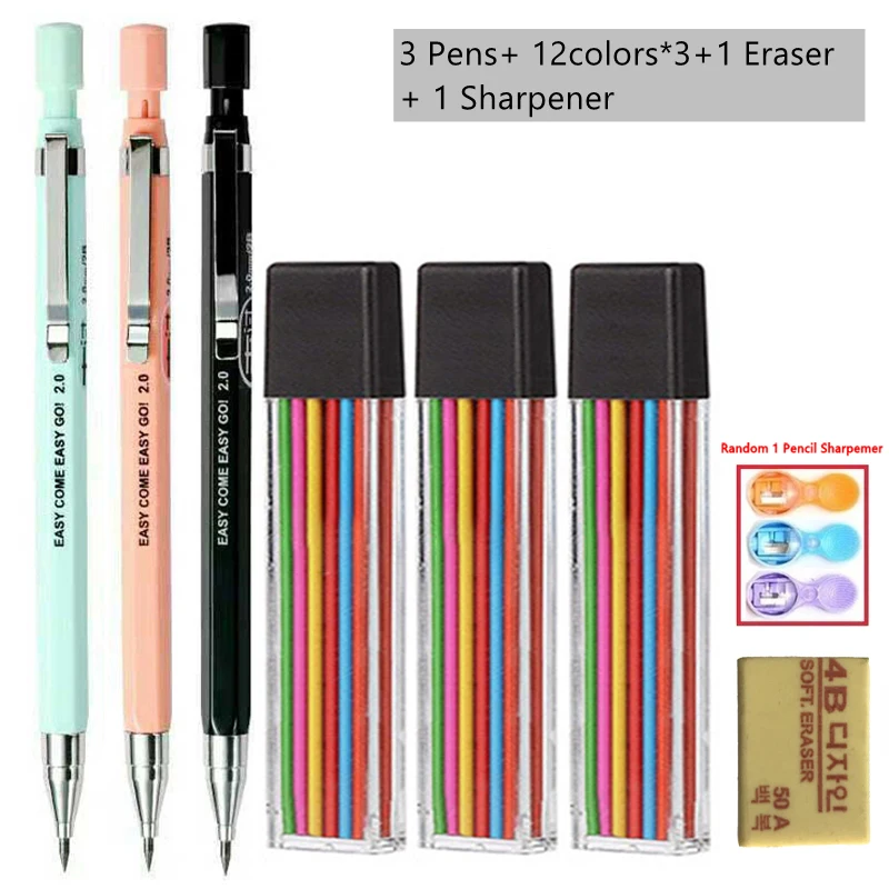 2.0mm Mechanical Pencils Set 2