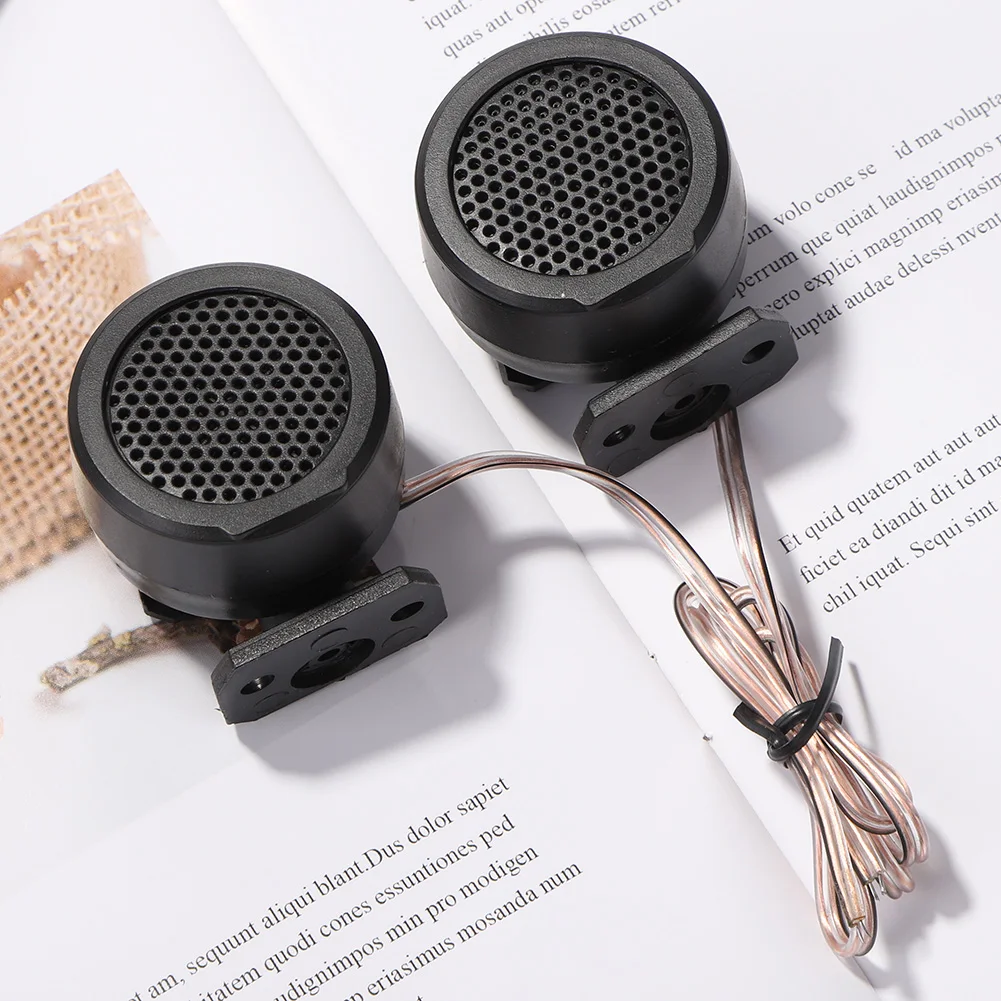 1 Pair 500 Watts Car Tweeter Audio Stereo Speakers TP-006A 12V DC Universal Mini Dome High Frequency Loudspeaker 92dD