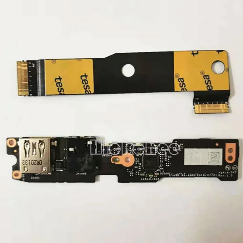 Nuova scheda audio scheda USB con cavo per Lenovo Yoga 910-13ikk cyg50 NS-A902 da30000h530 connettore del pulsante di accensione