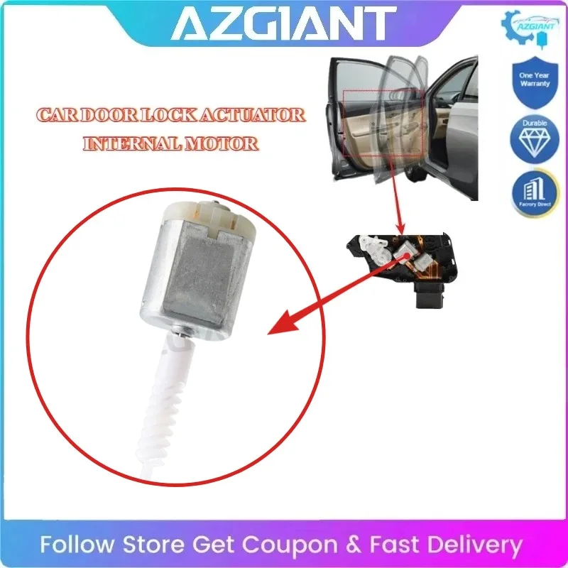 

AZGIANT FC-280 Door Lock Block Motor Car Locking System Motor For 1998-2000 Lexus GS400 Interior Replacement Parts