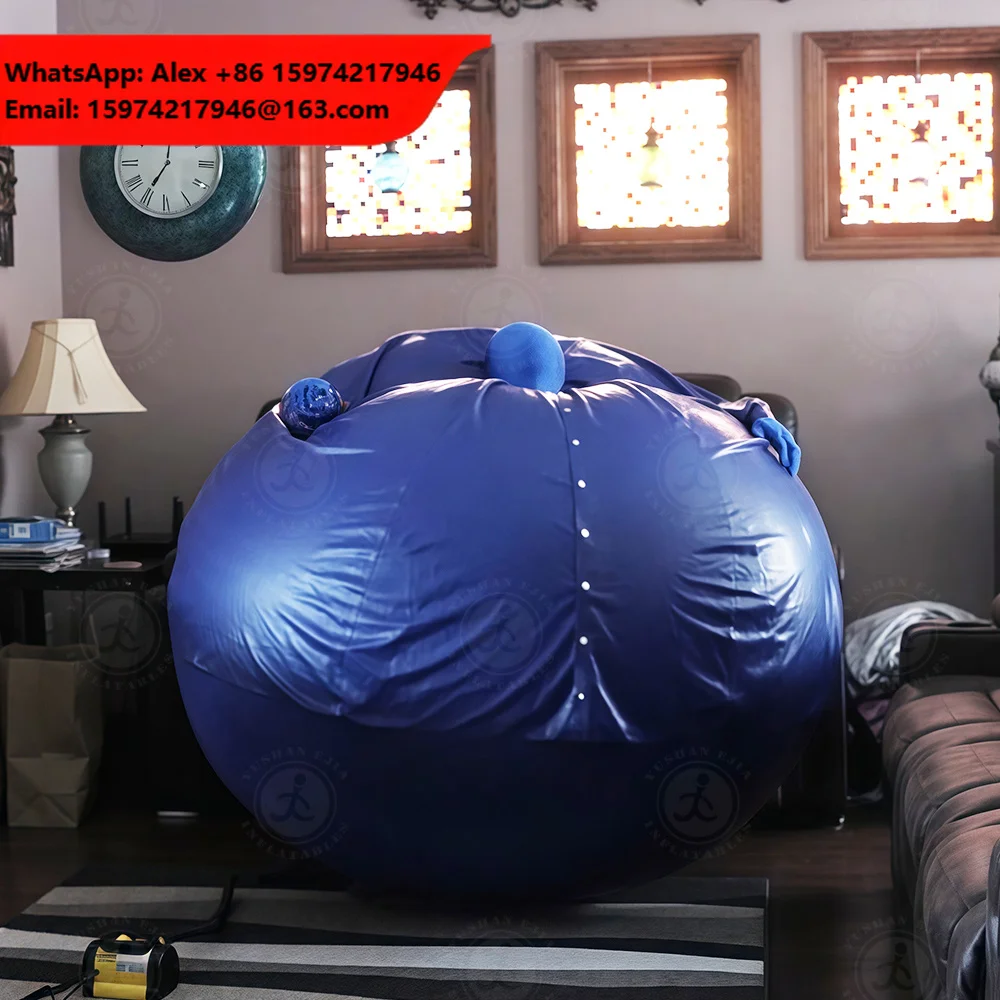 High Quality Customized Adult PVC Inflatable Blueberry Suit For Fun