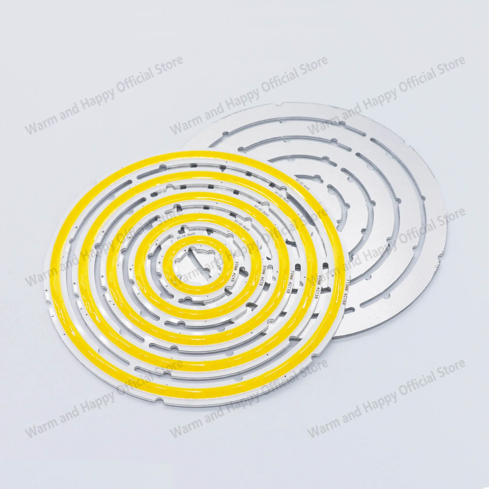 20mm-120mm LED COB Ring Chip 2W-12W DC12V DIY Światło samochodowe Akcesoria do oświetlenia motocyklowego Źródło światła Ciepły biały zimny biały