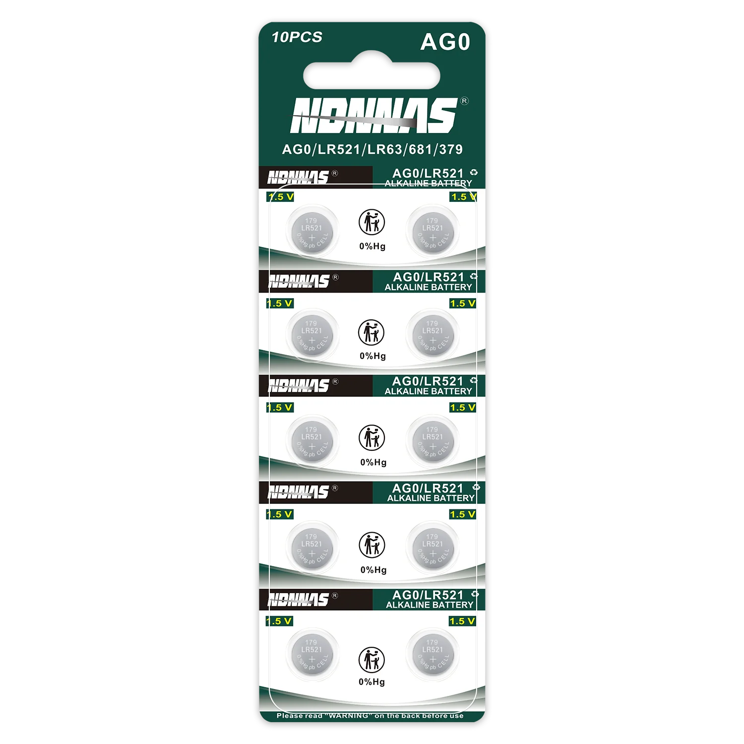 NEW AG0 1.5V Button Coin Cell Battery Long Lasting Compatible for Key Watch Remote Control Small Electronic Devices