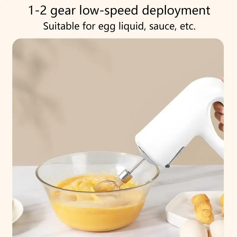 D0AB Handheld Milk Frother Electric Hand Foamer Drink Mixer for Coffee Matcha Hot Chocolate Mini Whisk Frother