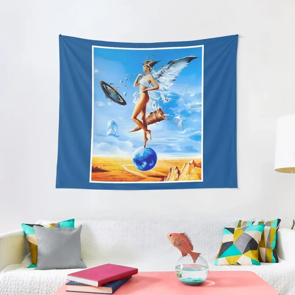 

MERCURY : Vintage Abstract God Print Tapestry Bedroom Organization And Decoration On The Wall Tapestry
