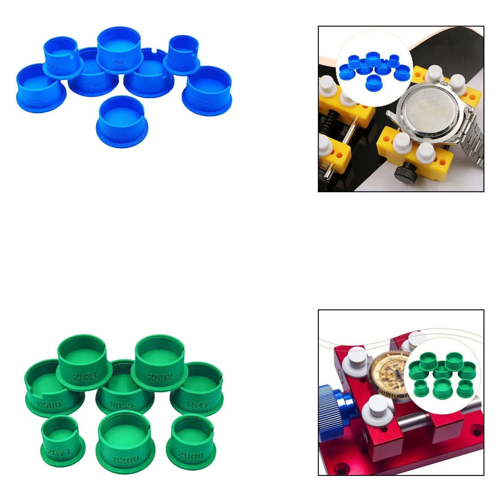 

Watch Movement Holder Complete Set Watch Parts Holder Watch Repair Tool Kit for Maintenance Home