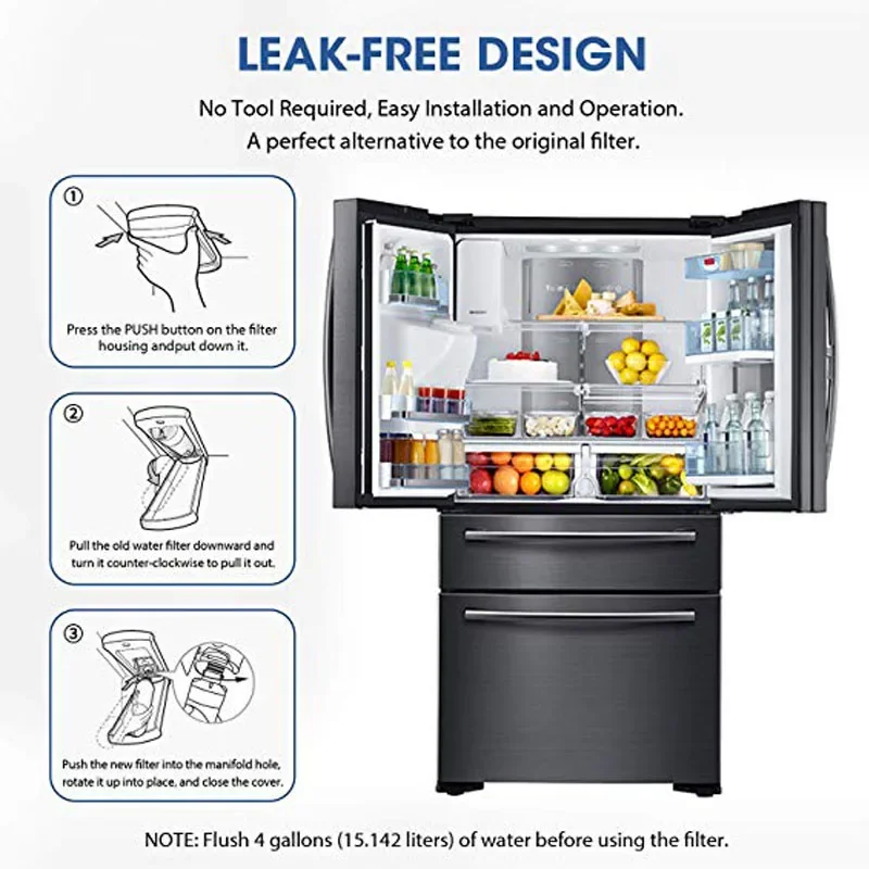 Replace LG LT1000P, ADQ74793501, ADQ74793502, MDJ64844601, Kenmore 46-9980, 9980 refrigerator filter