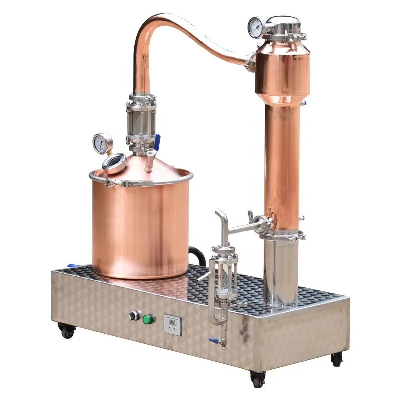 

20 Liter Whiskey Pot Still Alcohol Distillery