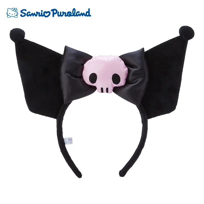 New Japan Sanrio Ears Headband Hair Band Hello Kitty Cinnamoroll Melody Kuromi Cartoon Kawaii Anime Plush Toy for Girl