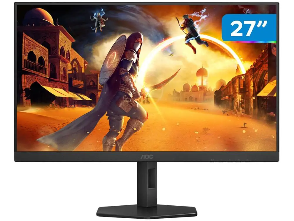 Monitor Gamer AOC 27" Full HD 180Hz Gaming G4 27G4/P HDMI DisplayPort Base Ajustable