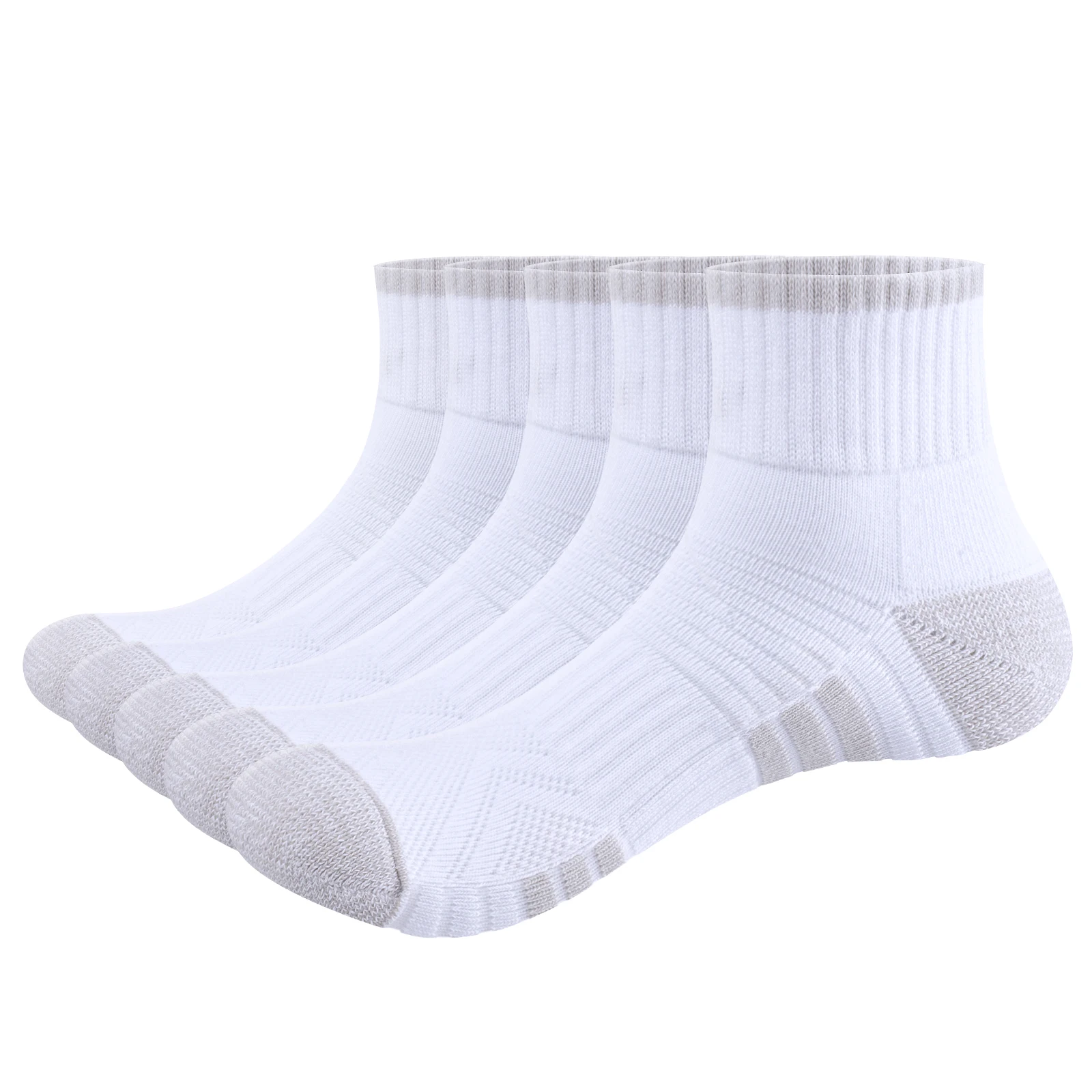 YUEDGE Brand 5 Pairs Men Women Cotton Cushion Breathable Running Comfort Short Casual Sports Ankle Cycling Socks