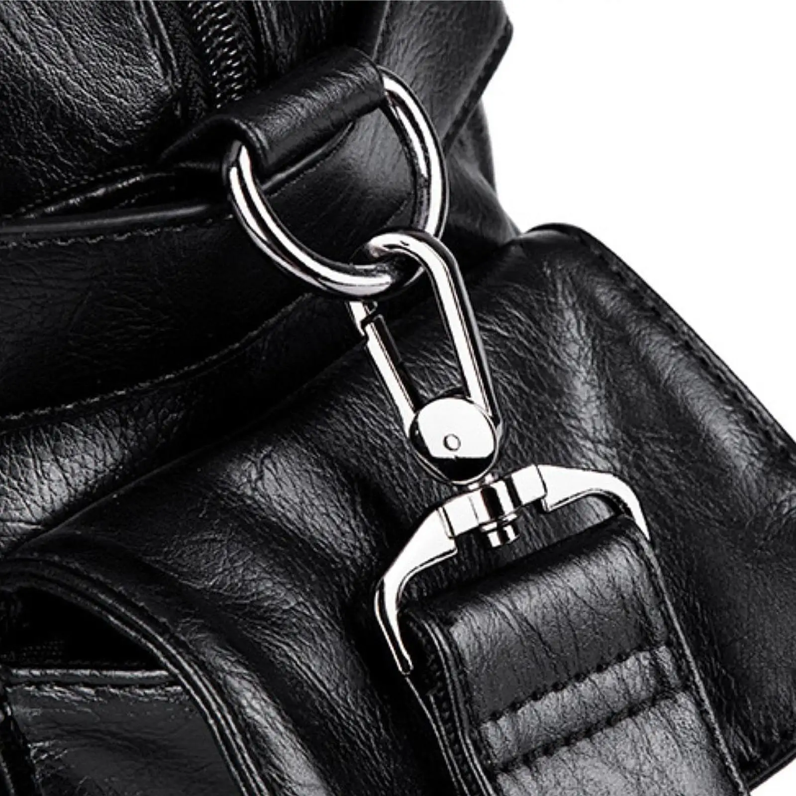 Borsa a tracolla da uomo in pelle Borsa da viaggio di grande capacità per ufficio da lavoro all'aperto