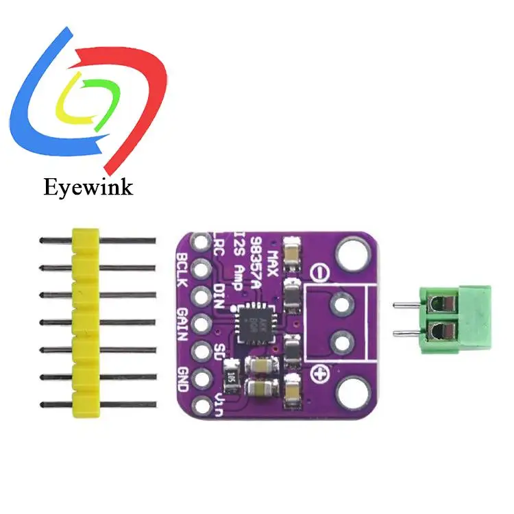 MAX98357 I2S 3W Class D Amplifier Breakout Interface Dac Decoder Module Filterless Audio Board For Raspberry Pi
