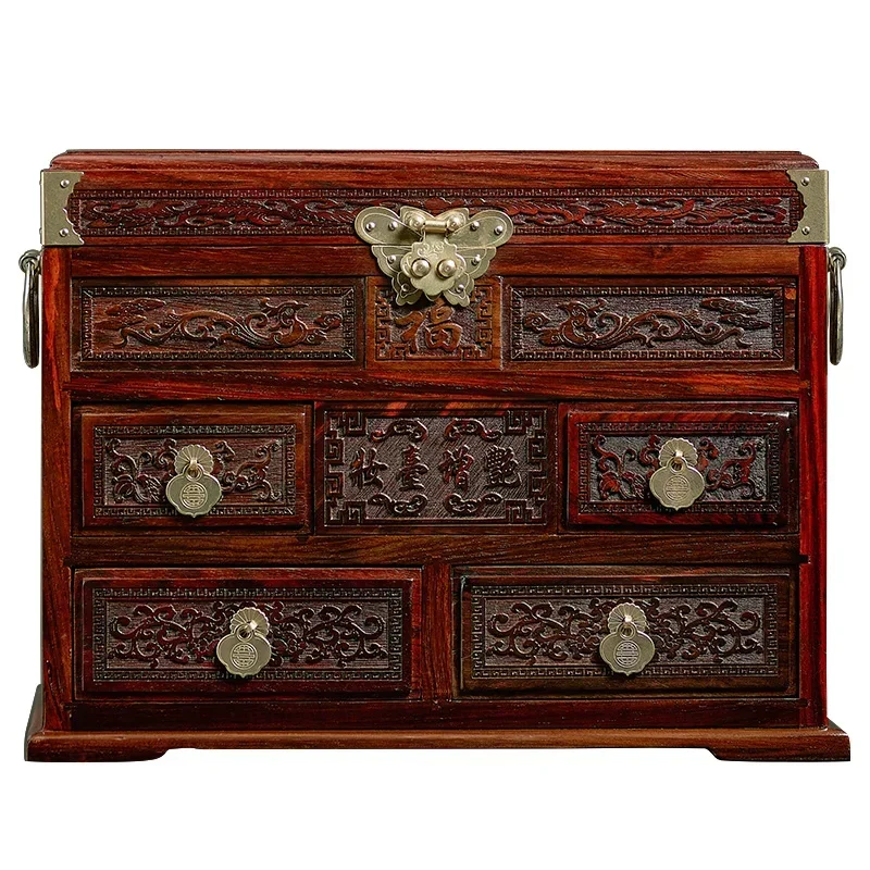 

Jewelry Box Storage Box Solid Wood Chinese Gift