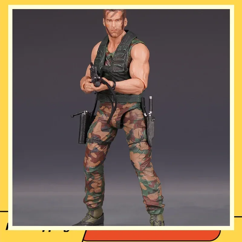 

NECA In Stock Predator 30th Anniversary Jungle Patrol Dutch Action Figure 7 Inch Articulated PVC ABS Collectible Model Toy Gift