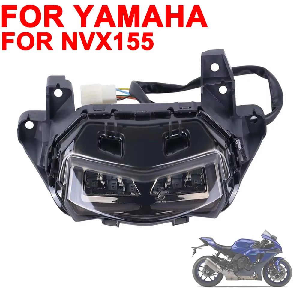 

Motorcycle Integrated New Taillight Rear Brake Tail Light Turn Signals Lamp Indicator For YAMAHA NVX 155 AEROX 155 125 NVX155 V2