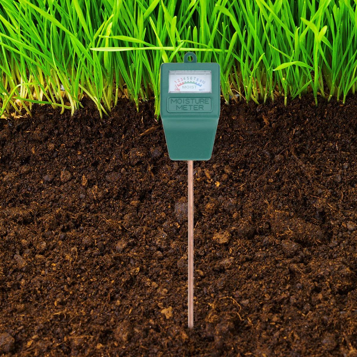 

2 pcs Soil Moisture Meter Hygrometer Durable Easy Use No Required Garden Farm Greenhouse Indoor Outdoor Soil Ph Meter