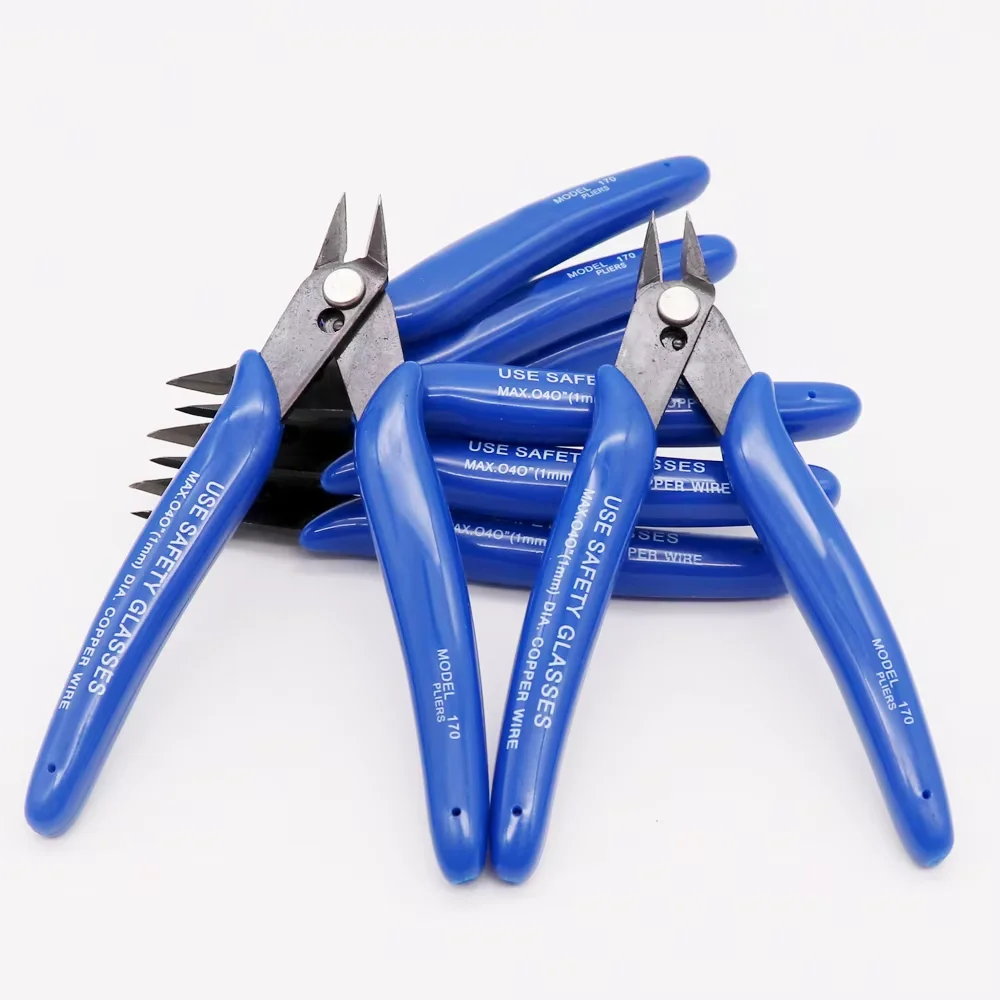 Multi Functional Pliers Carbon Steel Pliers Electrical Wire Cable Cutters Cutting Side Snips Flush Pliers Nipper Home Hand Tools