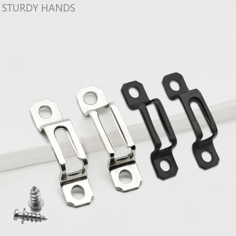 10 Stück versteckte unsichtbare 2-in-1-Stück Möbel Bücherregal versteckte Schichtplatte Kombination Holzmöbel Hardware-Zubehör