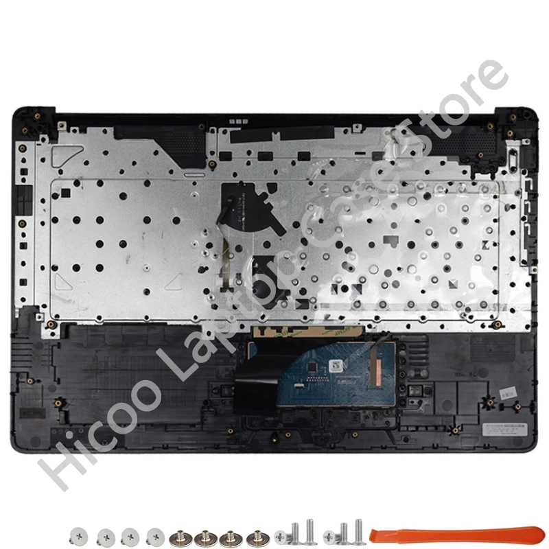 Imagem -05 - Laptop Lcd Tampa Traseira Moldura Palmrest Teclado Superior Caixa Inferior para hp Pavilion 17-by 17-ca cr 17q-cs 470 g7 Preto Prateado Novo