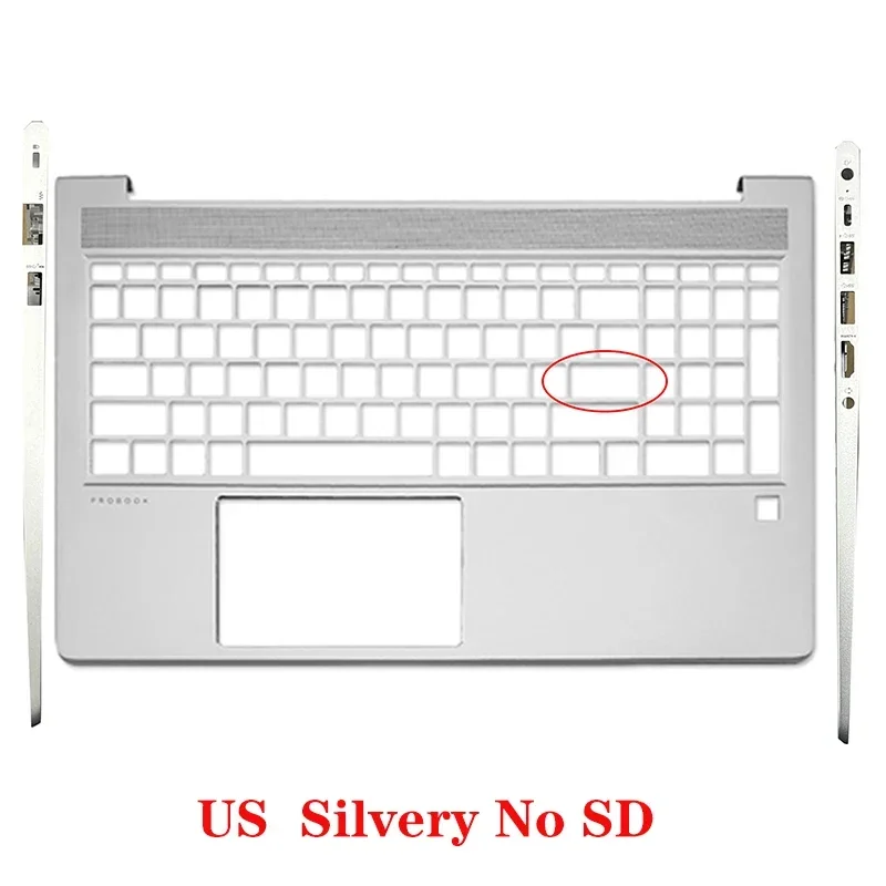 Imagem -05 - Teclado Eua la sp Reino Unido com Luz de Fundo Capa para Probook 450 g8 g9 650 455r Zan 66pro15 g4 M21742001 Novo