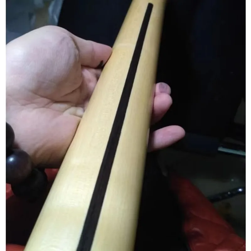 21 22 Bünde Ahorn E-Gitarrenhals Ahorn Griffbrett Einlegearbeit Punkte Glänzende Lackierung Gitarrenzubehör Teile – Detail 6