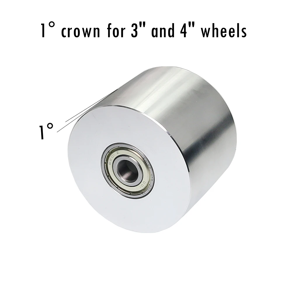 1 piece Belt Grinder Active Drive wheel Fully Aluminum Contact Wheel Knife Grinder Parts