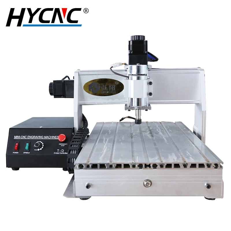 CNC Router 3-Axis 3040 Engraving Machine Milling Machine Spindle 300W Cutting Milling Drill Mini Engraving Machine