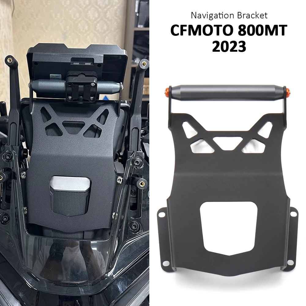 

800MT GPS Navigation Bracket Supporter Holder For CFMOTO 800 MT 800mt 2023 Mobile Phone Support Mount Adapter Stand 22MM