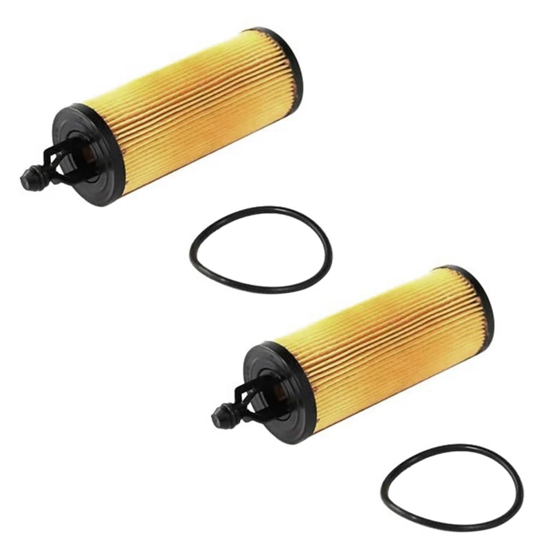 

2X Oil-Filter,Car Oil-Filter For JEEP Grand Cherokee / Wrangler / Chrysler / DODGE RAM PROMASTER 68191349AA 68191349AA