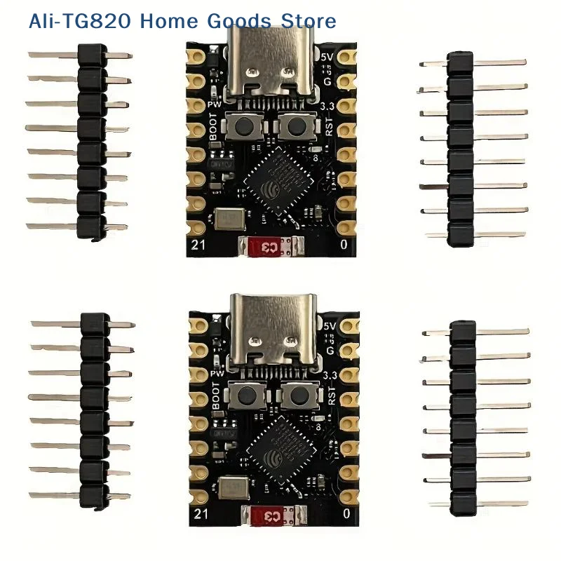 [TG820]ESP32 C3 Development Board Modules Mini Wifi BT Bluetooth Module 32-Bit Single-Core Processor ESP32 C3 16Pin Type-C