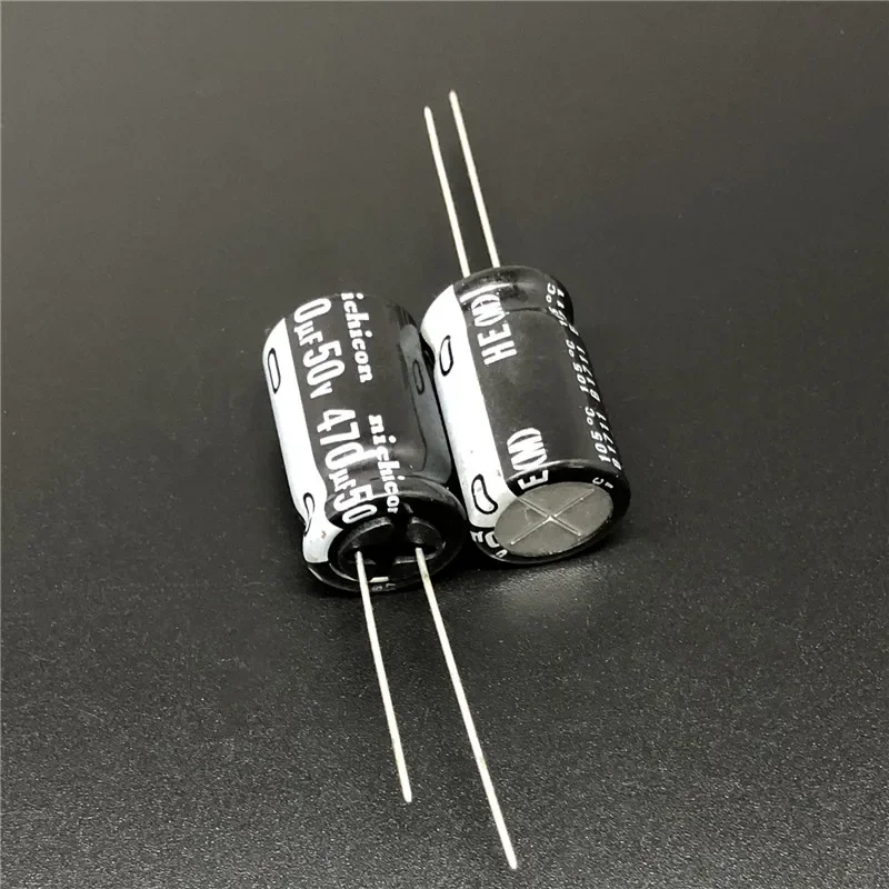 

5pcs/50pcs 470uF 50V NICHICON HE Series 12.5x20mm Extremely Low Impedance 50V470uF Aluminum Electrolytic Capacitor