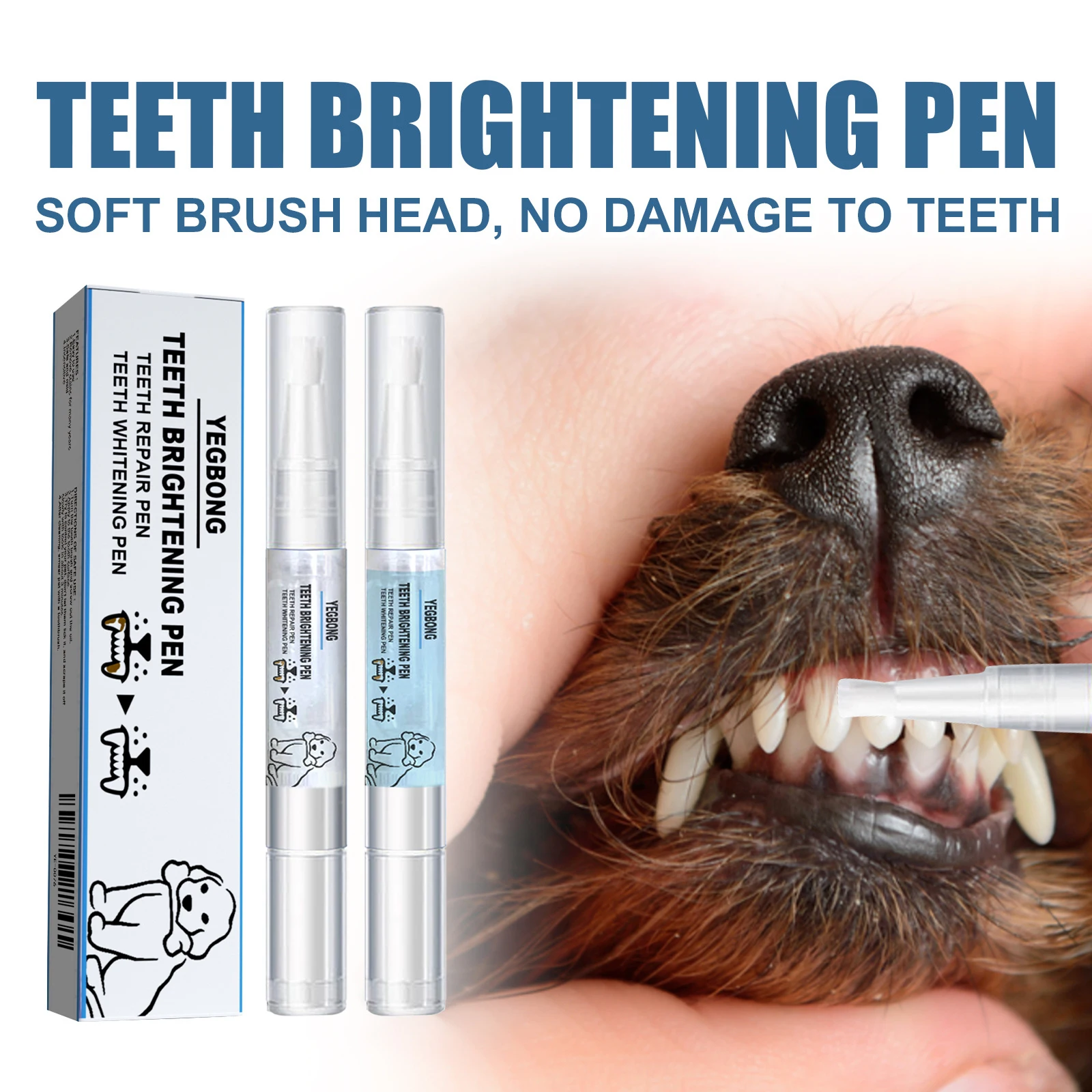 Teeth Whitening Pens - Pena Pemutih dan Pembersih Gigi Hewan