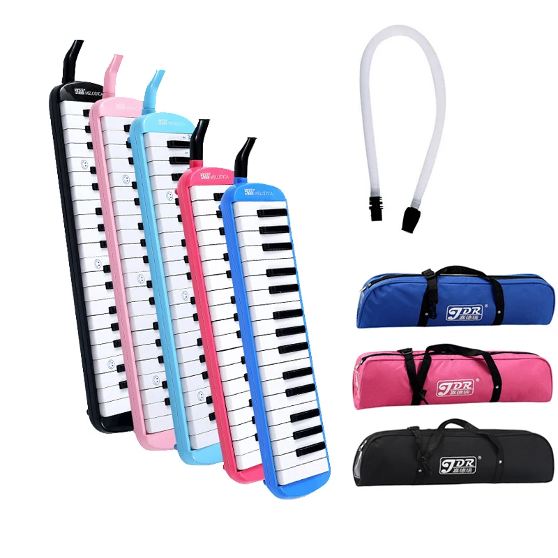 Melodica 32 Keys Pianica Mouth Organ Music Pipe Professional Musical Instrument Gaita Piano Melodic Tube Keyboard  Harp with Bag