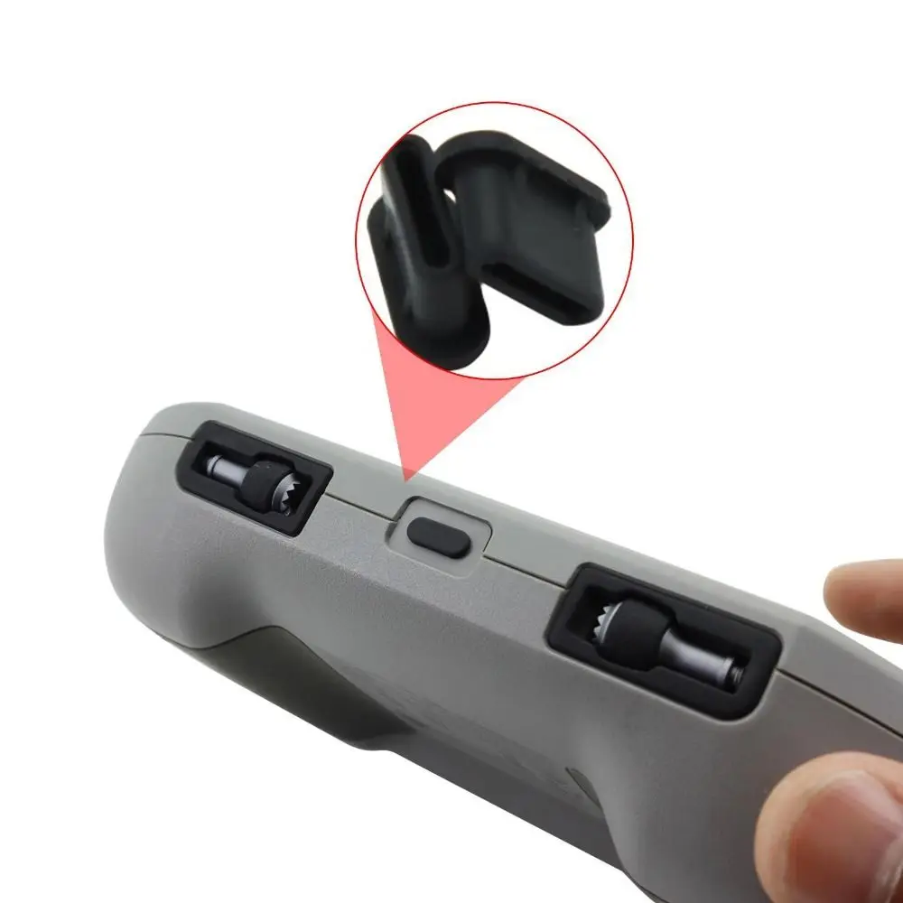 Charging Port Dust Plug Black White Silicone Moisture-proof Protection Wide Use TypeC for DJI Mini 3 PRO RC/RC-N1