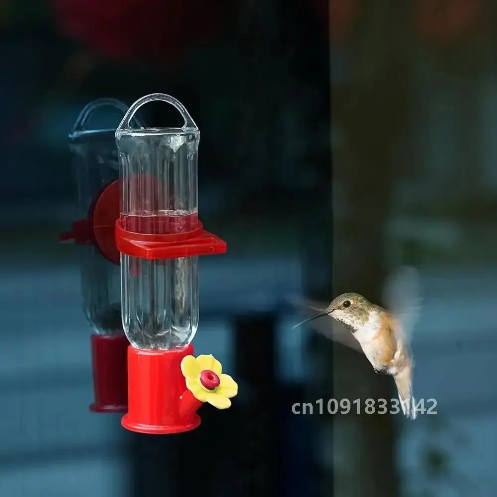 2Pcs Garden Hummingbird Drinker Hanging Outdoor Bird Feeder Drinker Anti-Ants Leakproof Easy To Clean Outdoor Garden Decoration