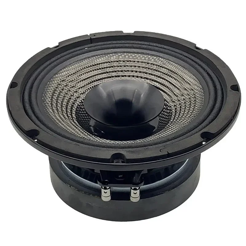 8-Inch coaxial speaker, 250W RMS carbon cone transparent sound quality full range coaxial speaker for professional audio