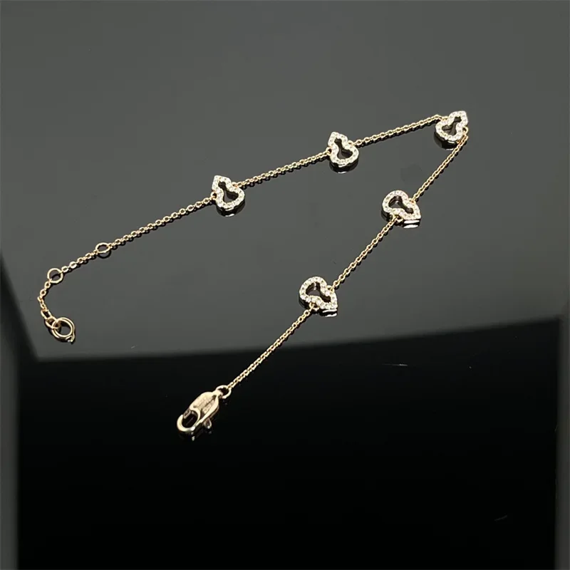 

2025New Fashionable 925 Sterling Silver Bracelet Women Classic Pattern Popular Versatile Gives Wrist Charm Trendy Design